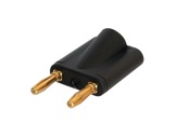 REAN • Fiche banane double noire-