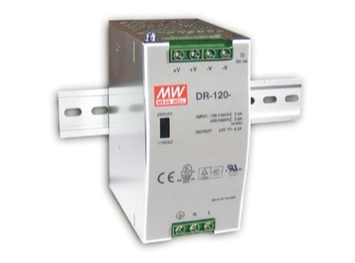 Alimentation Rail DIN 120W 12V 10A - Transformateur Industriel - Protection Surtension/Court-Circuit - EDR-120-12