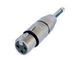 NEUTRIK • Adaptateur XLR femelle - Jack mâle mono-