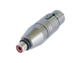 NEUTRIK • Adaptateur XLR femelle - RCA femelle-