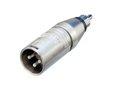 NEUTRIK • Adaptateur XLR mâle - RCA mâle-