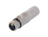 NEUTRIK • Adaptateur XLR femelle - XLR mâle-