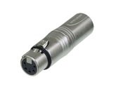 NEUTRIK • Adaptateur DMX XLR5 femelle - XLR3 mâle-