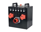 BOITIER • 63A Tetra => 2x32A 30mA Tetra sur 2xCEE17 + 6x16A 30mA sur 6xPC16-