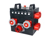 BOITIER • 125A Tetra => 2x63A 30mA Tetra + 4x32A 30mA Tetra + 6xPC16A 30mA-