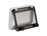 PCE • Fenêtre 121 mm pour 6 disjoncteurs (12 pas de 9mm)-