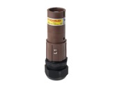 POWERLOCK 660A • Fiche Source Ph1 marron à sertir 240° PG36 - 1000V-