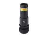 POWERLOCK 660A • Fiche Source Ph2 Noire à sertir 240° PG36 - 1000V-