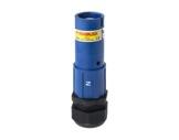 POWERLOCK 660A • Fiche Source Neutre Bleu à sertir 240° PG3 - 1000V-