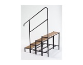 PRATICABLE MUTANT & STABILO • Escalier 3 marches-hauteur 60cm-