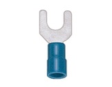 SES • Cosses à fourche bleu Ø 4,3 câble 1 à 2,5mm2 (les100)-
