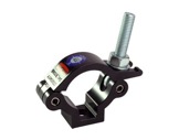 DOUGHTY • Collier alu noir SLIMLINE Ø 50mm M12 Lg 3cm CMU 300 kg-