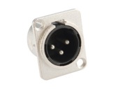Embase • XLR 3 points mâle-