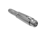 Adaptateur • XLR 3 points femelle - Jack 6,35 femelle mono-