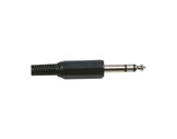 Fiche • Jack mâle stéréo 6,35mm plastique-
