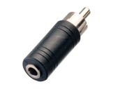 Adaptateur • RCA mâle - Jack 3,5 femelle mono-