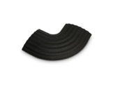 TEMA OFFICE &bull; Angle 90&deg; pour passage c&acirc;bles TEMA03 noir-