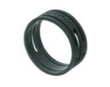 NEUTRIK • Bague pour fiche série FXX MXX noir-