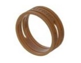 NEUTRIK • Bague pour fiche série FXX MXX marron-