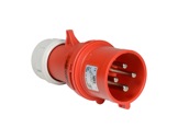 PCE • Fiche mâle CEE17 16A 415V 3P+T Avec INVERSEUR DE PHASES-