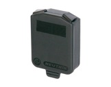 NEUTRIK • Capot étanche IP42 noir pour embases série D-