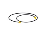 ALTAIR &bull; C&acirc;ble extension coaxial 3m m&acirc;le/m&acirc;le-