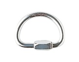 PETZL • Maillon rapide DEMI ROND aluminium-