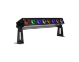 Barre à leds LUMIPIX8H 8 x 12W RVBWAP FC 22° IP33 • PROLIGHTS-