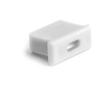 Embout passage de câble blanc pour profilé gamme Micro - KLUS-