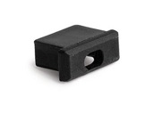 Embout passage de câble noir pour profilé gamme Micro - KLUS-