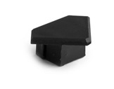 Embout plein noir pour profilé gamme 45 ALU - KLUS-