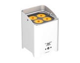 Projecteur sur batterie SMARTBATHEX 4x12 W Full RGBAWUV blanc • PROLIGHTS TRIBE-