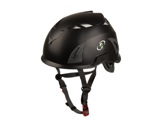 KRATOS • Casque ventilé FOX noir avec sa jugulaire-