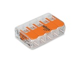 WAGO • Paquet de 25 bornes de connexion sans outils 5 X 0,08 à 4mm2 souple-
