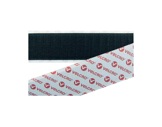 Velcro adhésif PS18 • Boucle noir 25 mm - prix au ml (spécial PVC)-