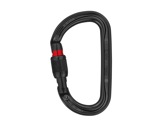 PETZL • Mousqueton asymétrique Am'D Screw-Lock noir-