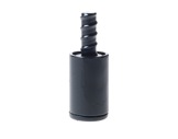 Bouchon L 5 cm noir à filetage mâle pour barre de lestage PAT01xx-