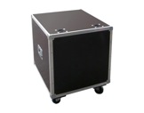 Flight case • Malle open 575 x 575 x 600 mm + 4 roulettes-