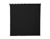 Pendrillon noir L 2m H 8m 320g/m2 - TAPS Molleton Coton classé M1-