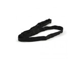 &Eacute;lingue textile ronde noire Long 100 cm CMU 1T-
