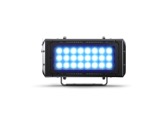 Projecteur BRICK Full RGBW 24 x 20 W IP65 8&deg; noir + filtres holographiques - DTS-