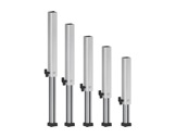 PROTRUSS • Pied aluminium télescopique hauteur 40 à 60cm série Roadstage-
