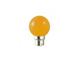Lampe LED sphérique guirlande orange 1W 230V B22d IP20-