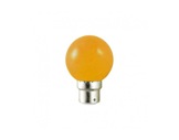 Lampe LED sphérique guirlande orange 1W 230V B22d IP20-