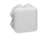 LEGRAND • Boite PLEXO carrée grise 65x65x40 7 embouts-