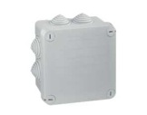 LEGRAND • Boite PLEXO carrée grise 105x105x55 7 embouts-