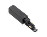 Global Trac alimentation insérable gauche noire pour rail 3 allumages + DATA-