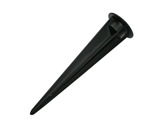 CLS • Piquet de sol noir 16 cm pour projecteurs CLS-alimentations-et-accessoires
