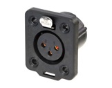 NEUTRIK • Embase XLR3 femelle étanche, série D TOP-