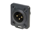 NEUTRIK • Embase XLR3 mâle étanche, série D TOP-